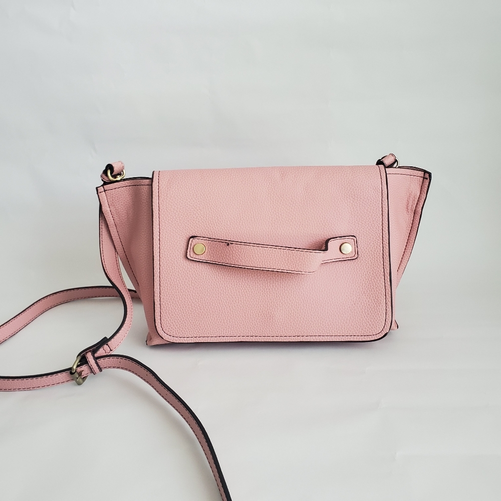 Zara Trafaluc blush pink shoulder bag